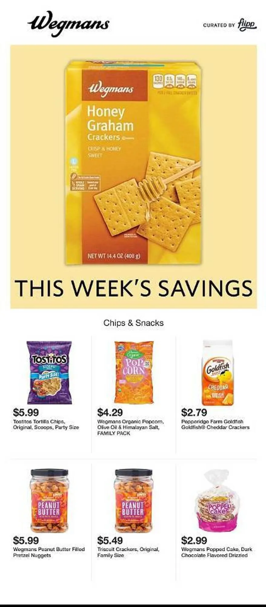 Weekly ad Wegmans Weekly Ad from April 30 to May 13 2024 - Page 1