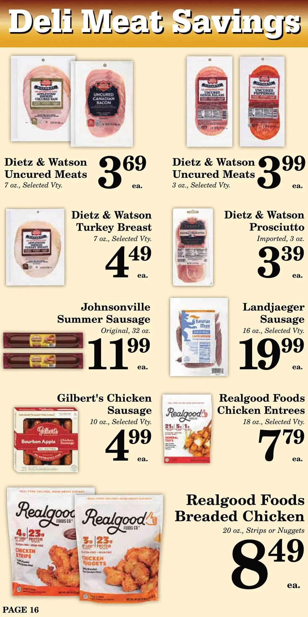Weekly ad Harvest Foods ad from April 2 to April 29 2025 - Page 17