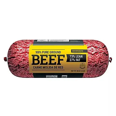 Swift & Company 100% Pure Ground Beef, 5 lbs.