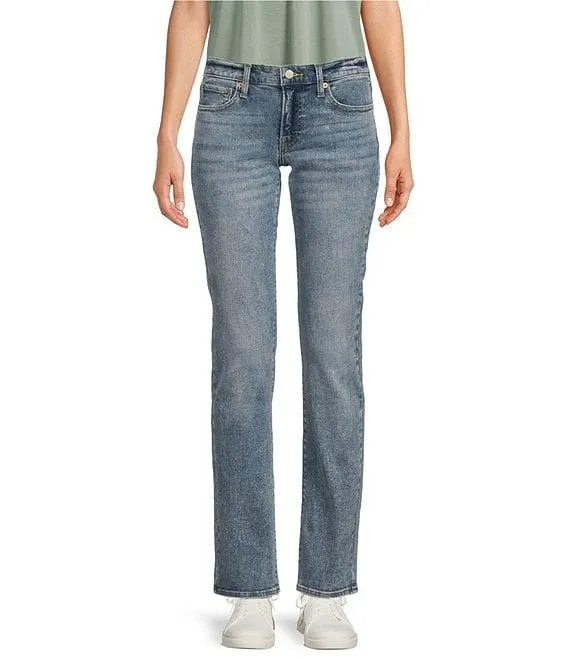 Sweet Straight Relaxed Fit Mid Rise 5-Pocket Jean