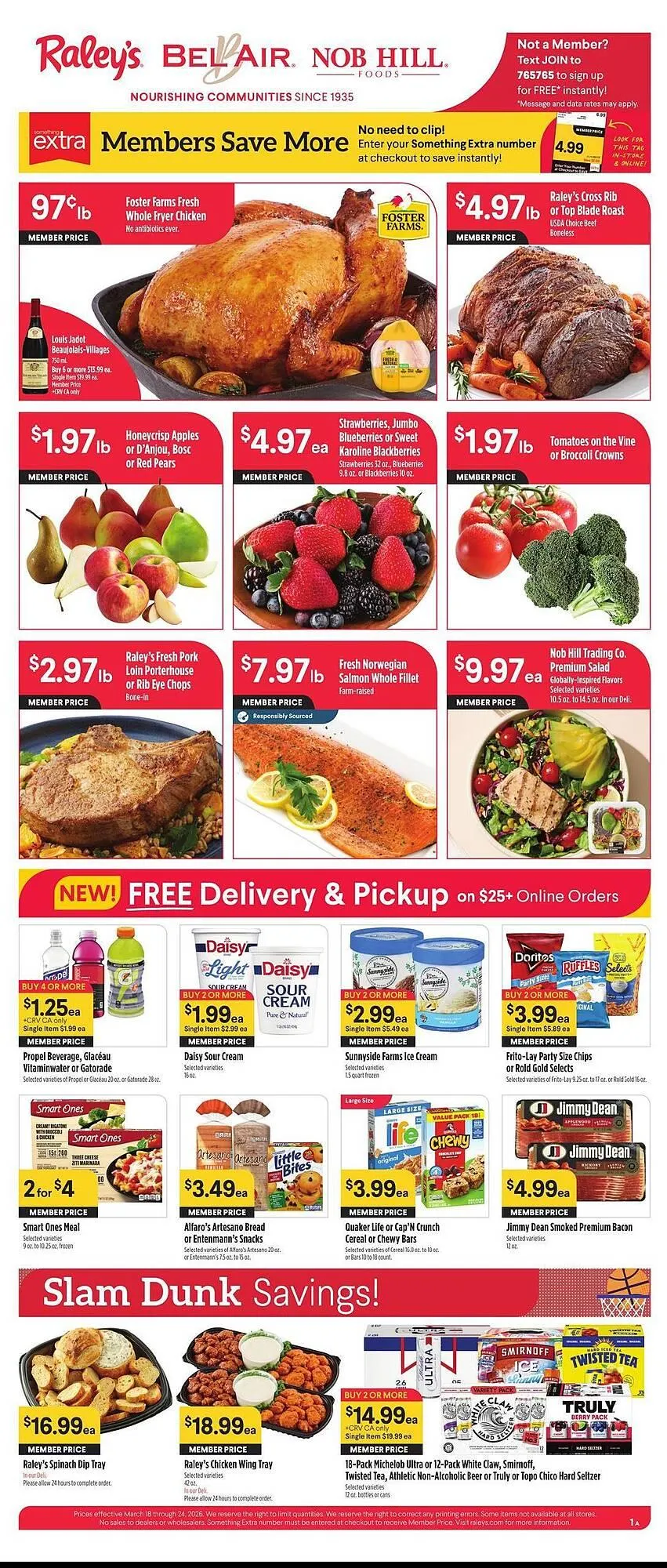 Weekly ad Nob Hill weekly ad from March 18 to March 24 2026 - Page 1