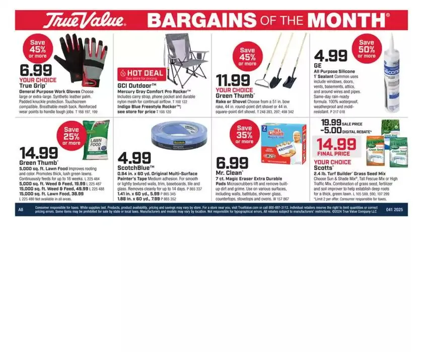 Weekly ad Exclusive bargains from April 4 to April 21 2025 - Page 8