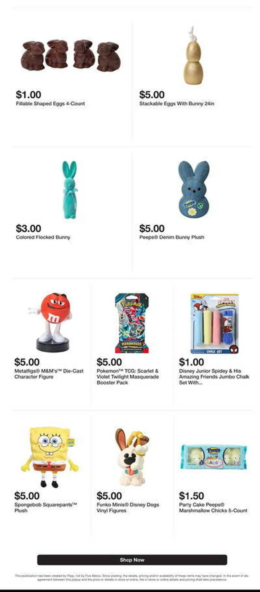 Weekly ad Five Below Weekly Ad from March 18 to March 24 2025 - Page 3
