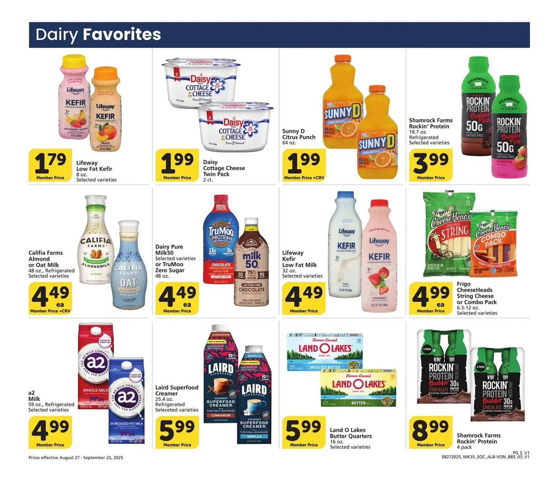 Weekly ad Albertsons Weekly Ad from August 27 to September 23 2025 - Page 3