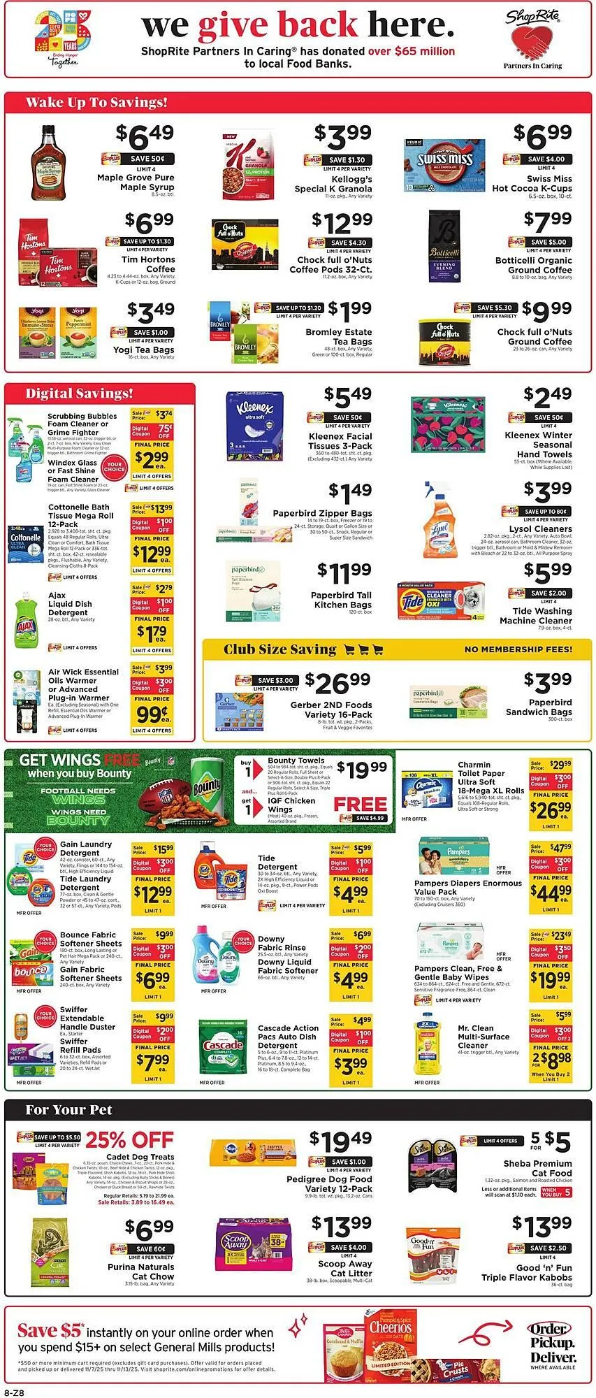Weekly ad ShopRite flyer from November 6 to November 15 2025 - Page 9