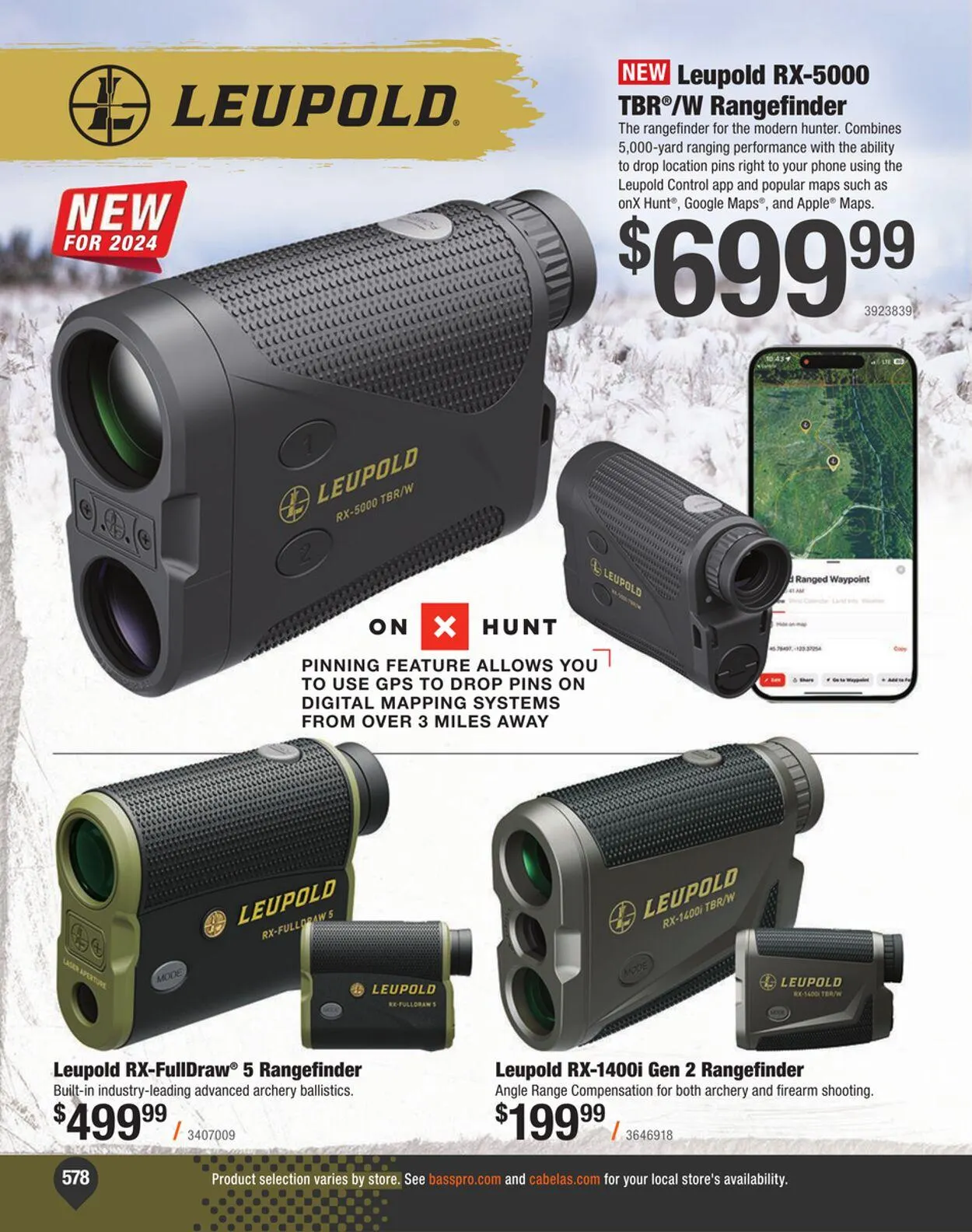 Weekly ad Bass Pro Current weekly ad from September 4 to September 18 2024 - Page 578