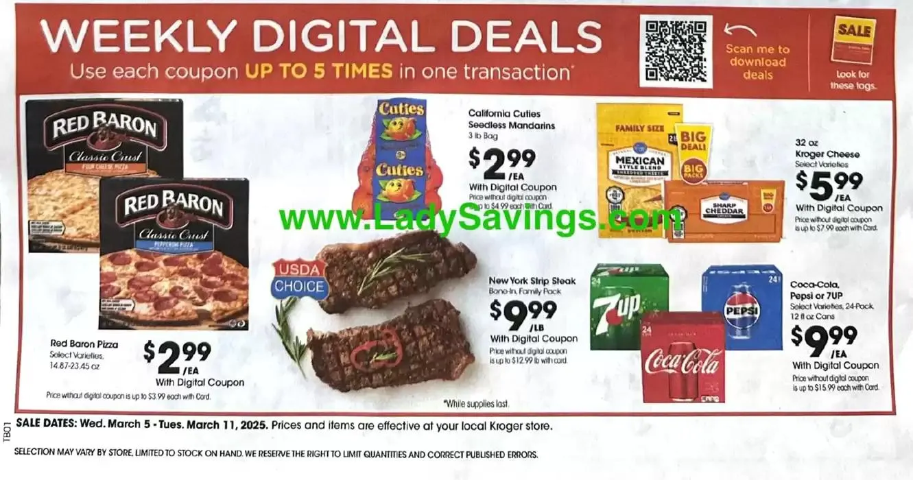 Weekly ad Weekly Ads Kroger from March 5 to March 11 2025 - Page 2