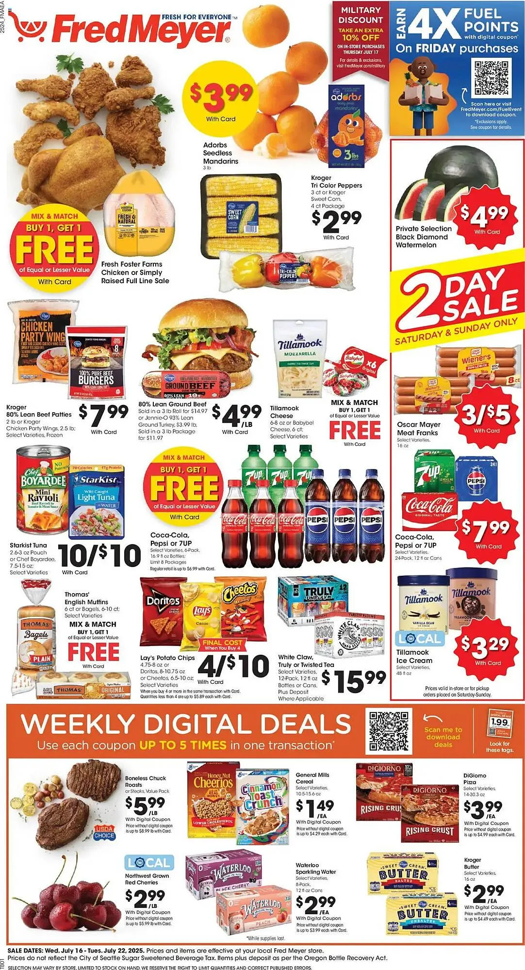 Fred Meyer Weekly Ad - 1