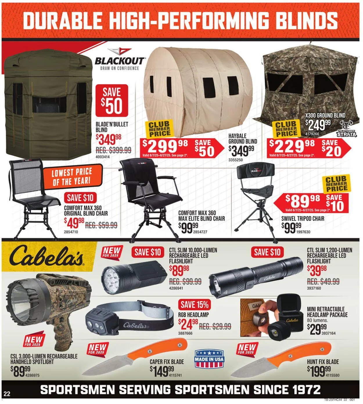 Weekly ad Bass Pro Current weekly ad from August 7 to August 27 2025 - Page 22