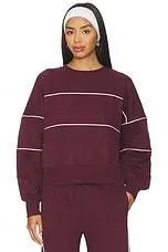 Luxe Fleece Piper Oversized Sweatshirt