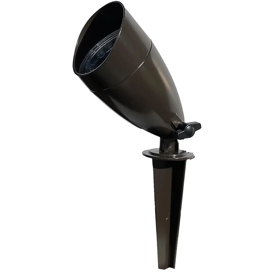 Harbor Breeze Landscape Light 7 -Watt Bronze Low voltage Warm White Hardwired LED Spot light