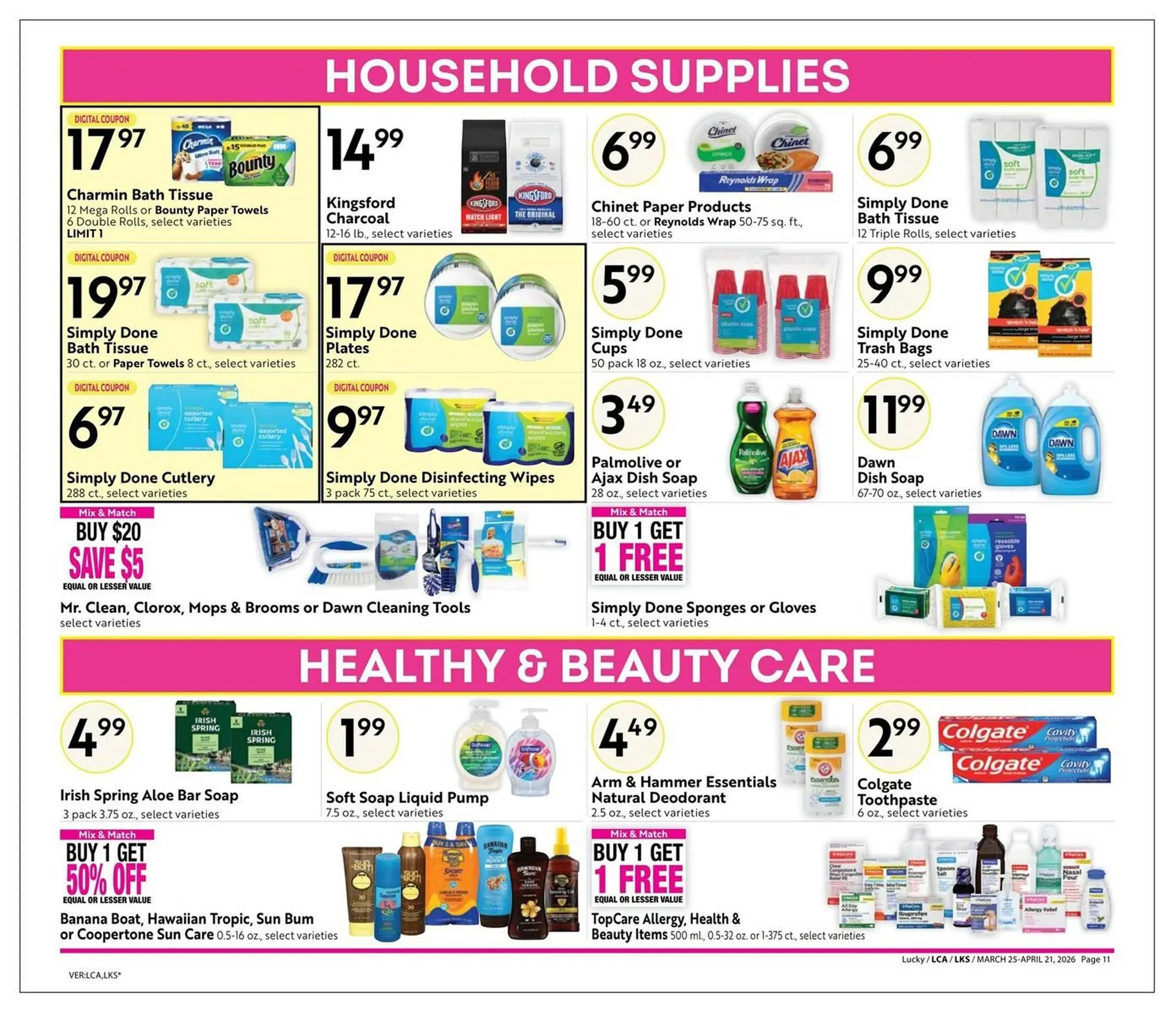 Weekly ad Lucky Supermarkets weekly ad from March 25 to April 21 2026 - Page 11