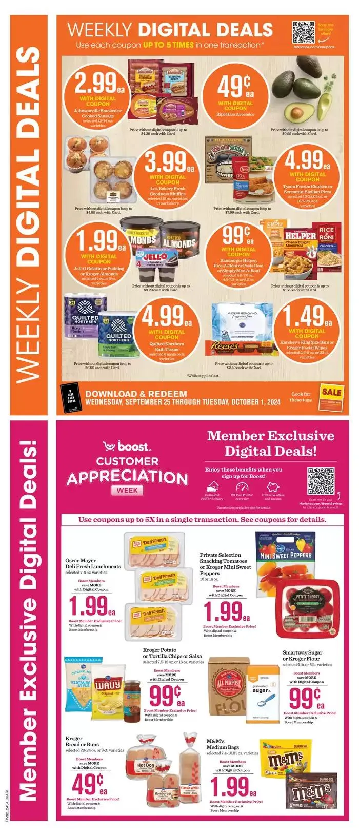 Weekly ad Weekly Ad from September 25 to October 1 2024 - Page 2