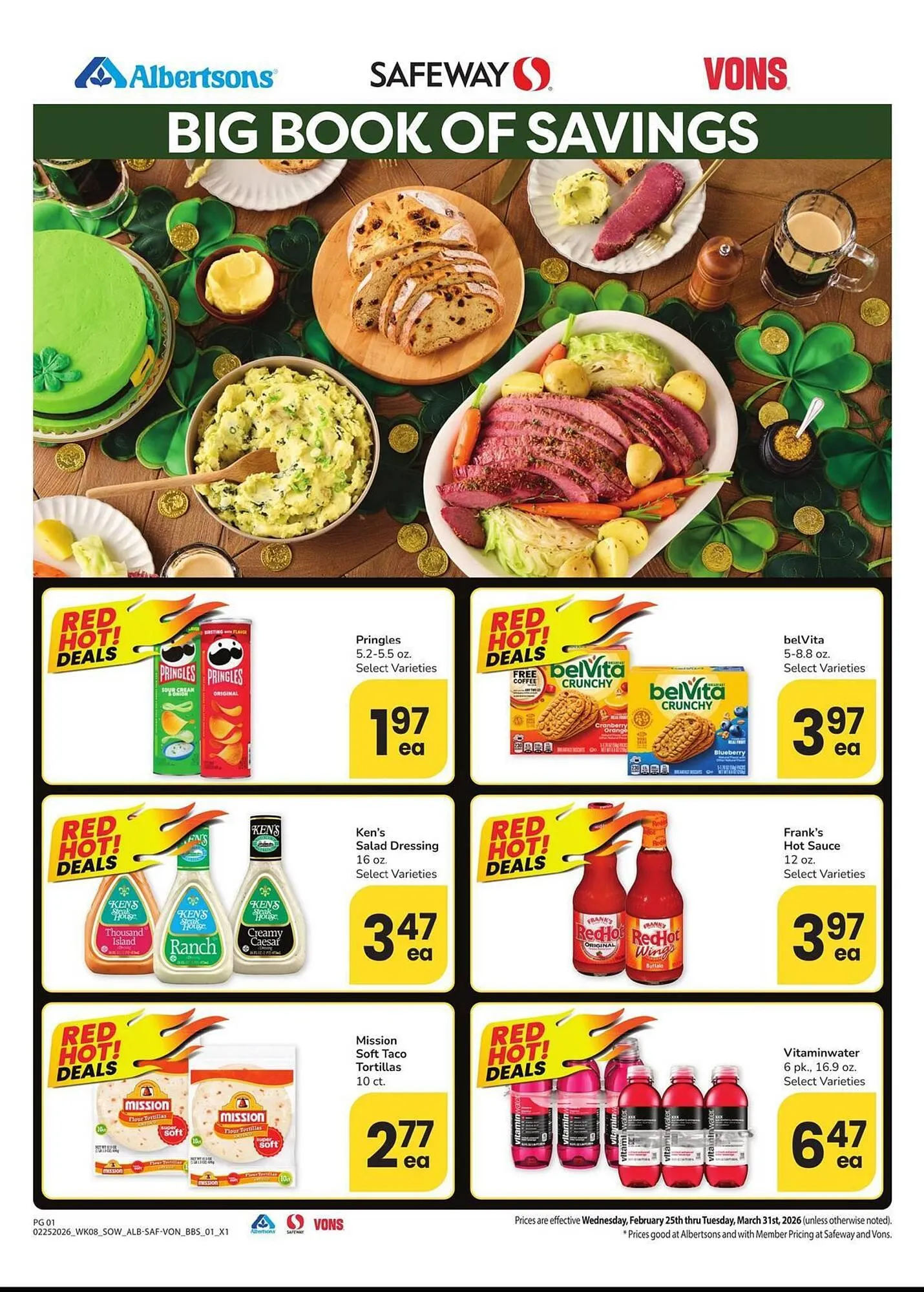 Weekly ad Safeway weekly ad from February 25 to March 31 2026 - Page 1