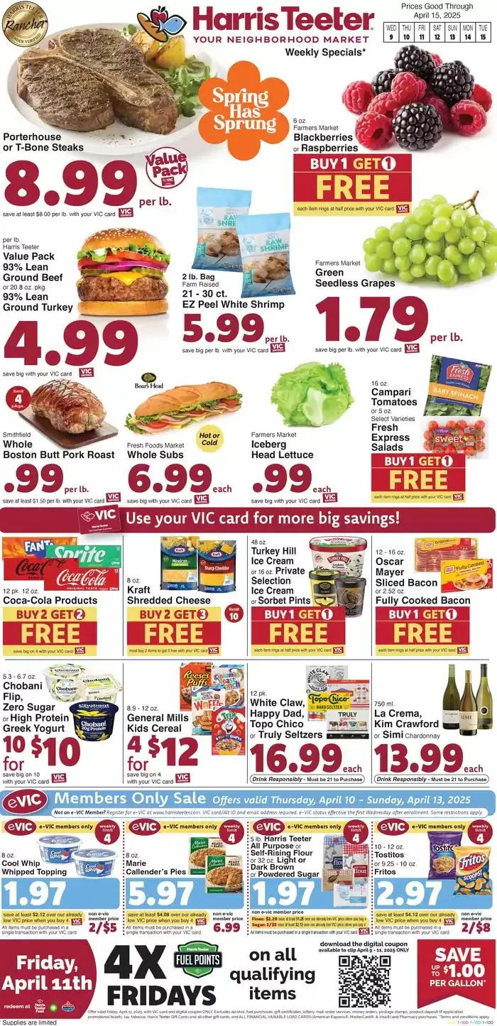 Weekly ad Great offer for bargain hunters from April 9 to April 15 2025 - Page 1