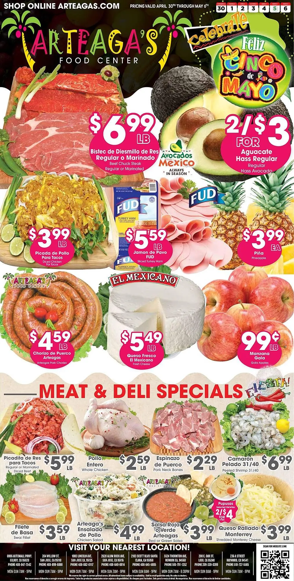 Arteagas Food Center Weekly Ad - 1