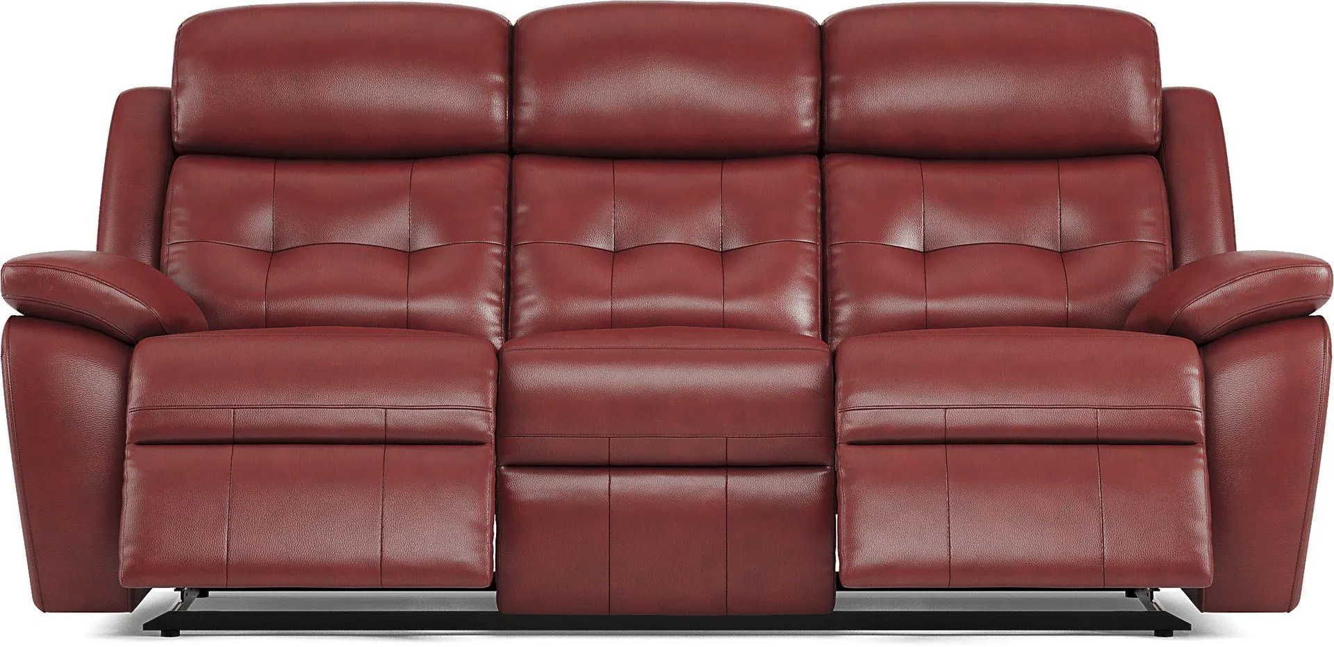 Antonin Leather Non-power Reclining Sofa