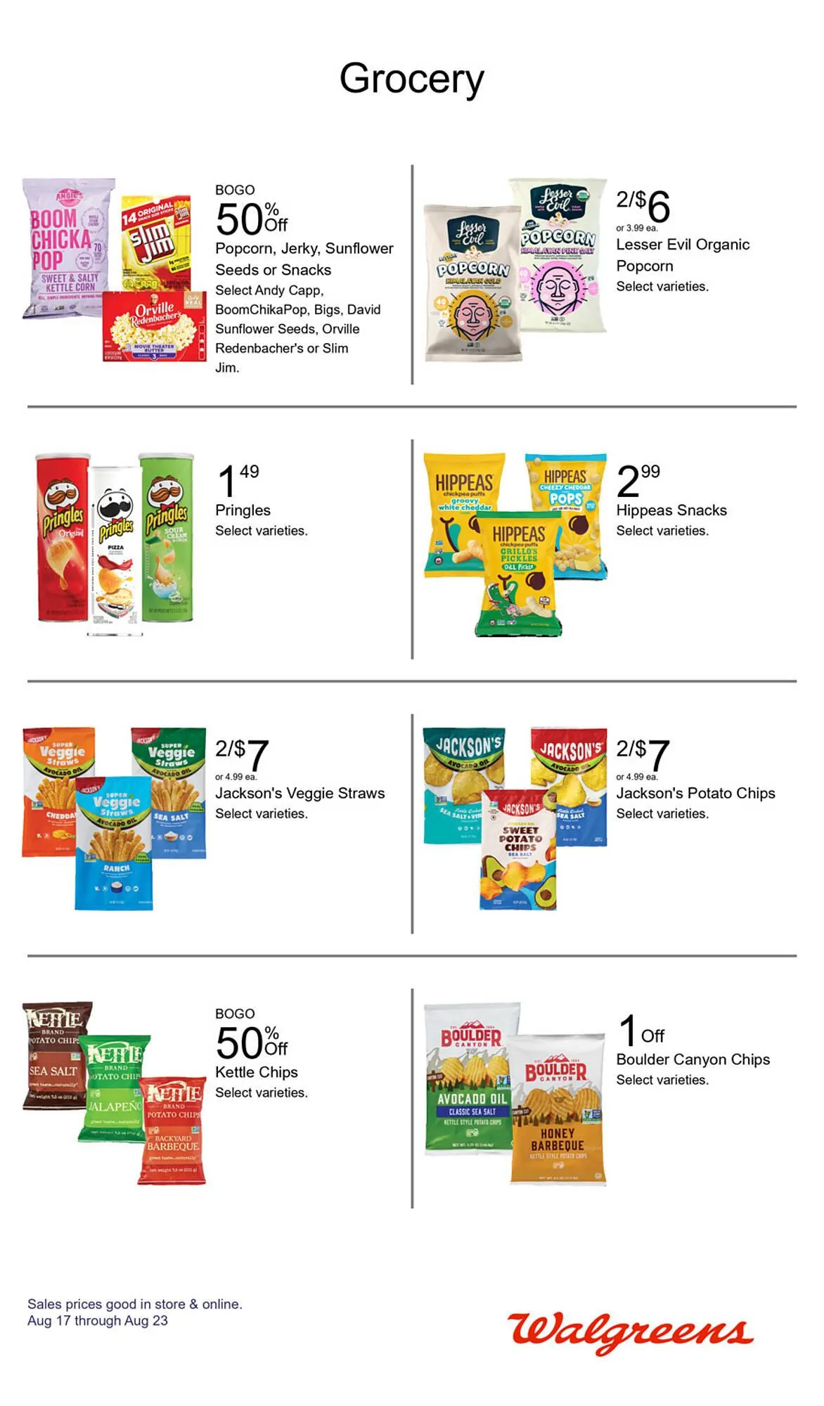 Weekly ad Walgreens Weekly Ad from August 17 to August 23 2025 - Page 34