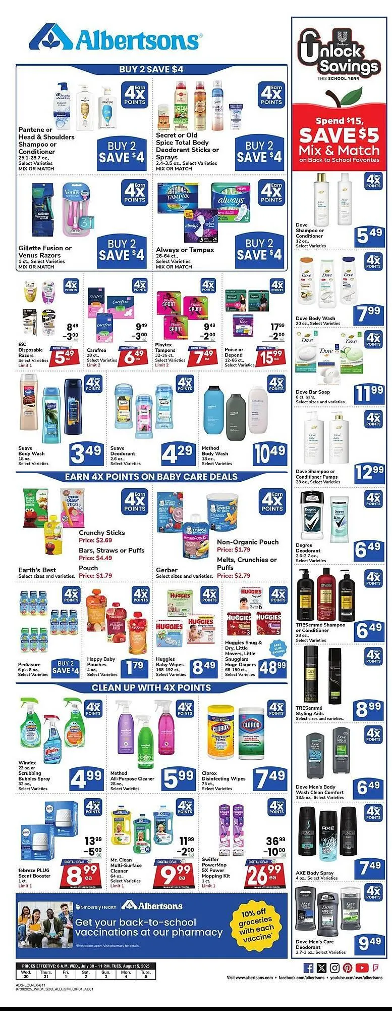 Weekly ad Albertsons Weekly Ad from July 30 to August 5 2025 - Page 6