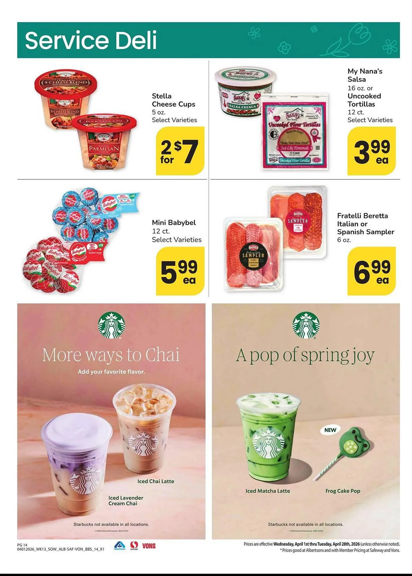 Weekly ad Safeway weekly ad from April 1 to April 28 2026 - Page 14