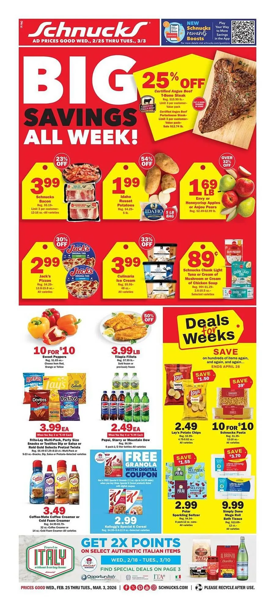 Schnucks weekly ad - 1