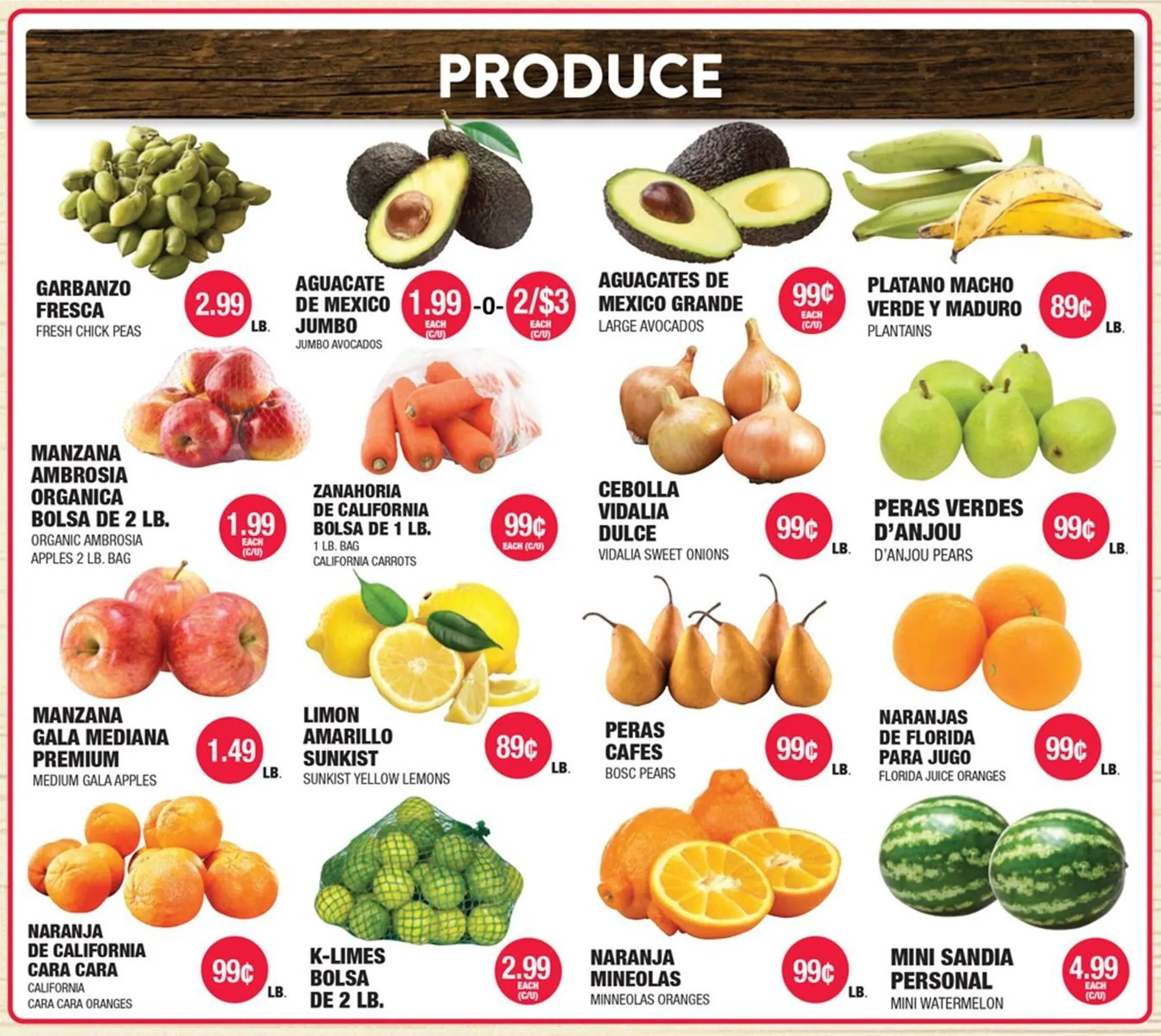 Weekly ad Carnicerias Jimenez weekly ad from April 22 to April 28 2026 - Page 1