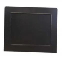 Flat Black Metal Horizontal Chalkboard