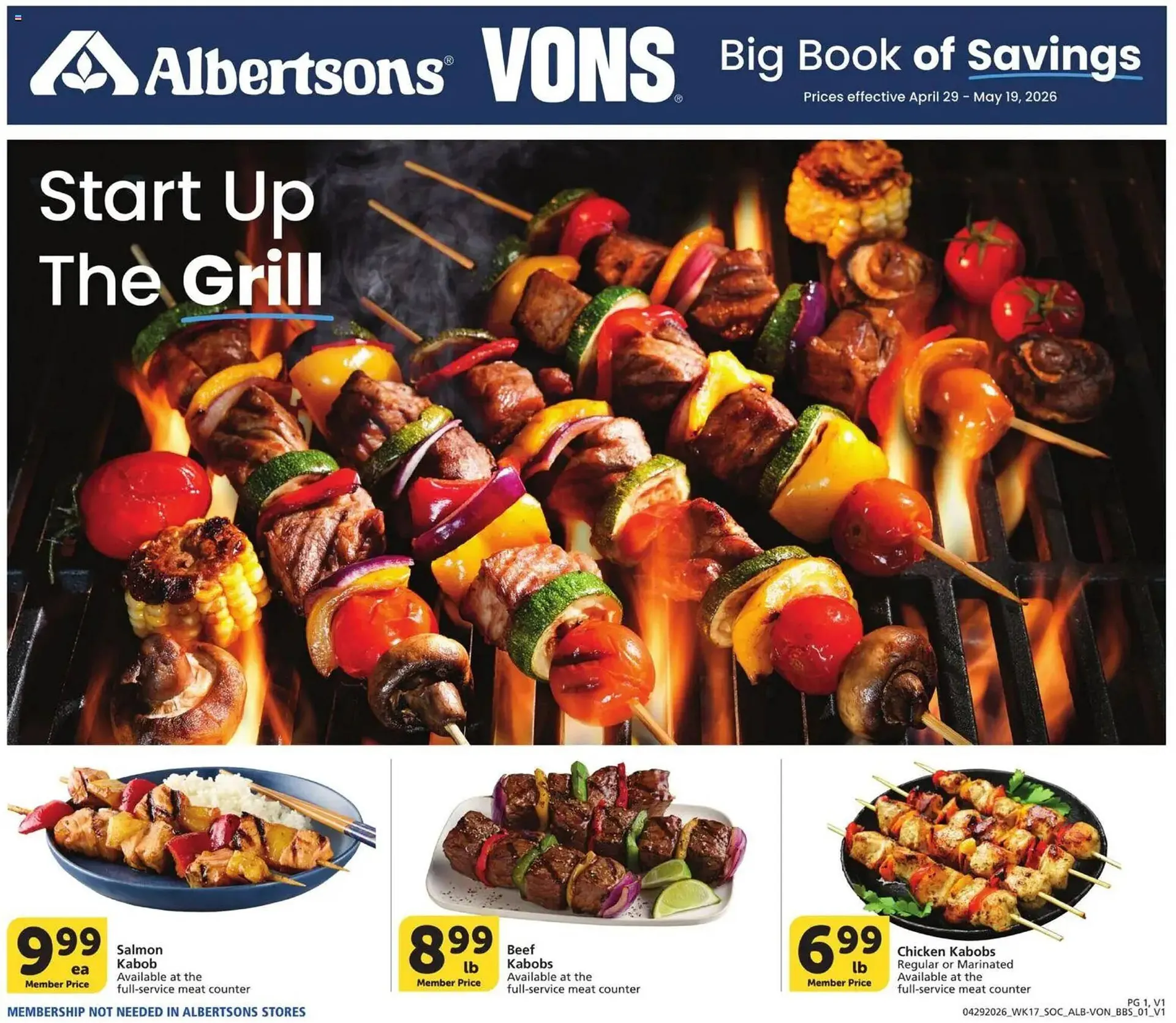 Vons weekly ad - 1