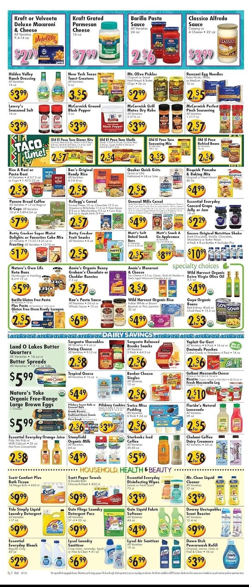Weekly ad Ideal Food Basket Weekly Ad from August 15 to August 21 2025 - Page 2