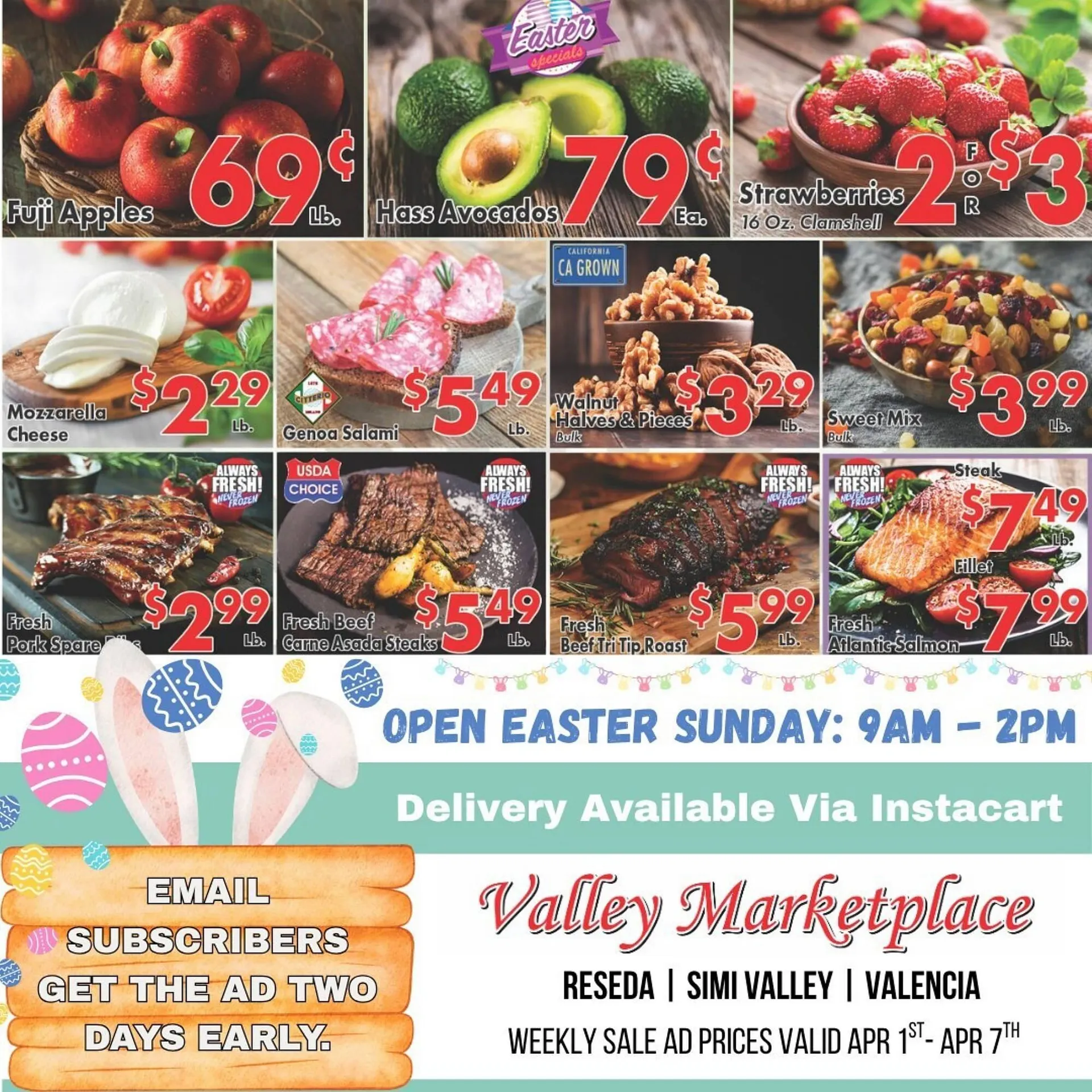 Weekly ad Valley Marketplace weekly ad from April 2 to April 7 2026 - Page 1