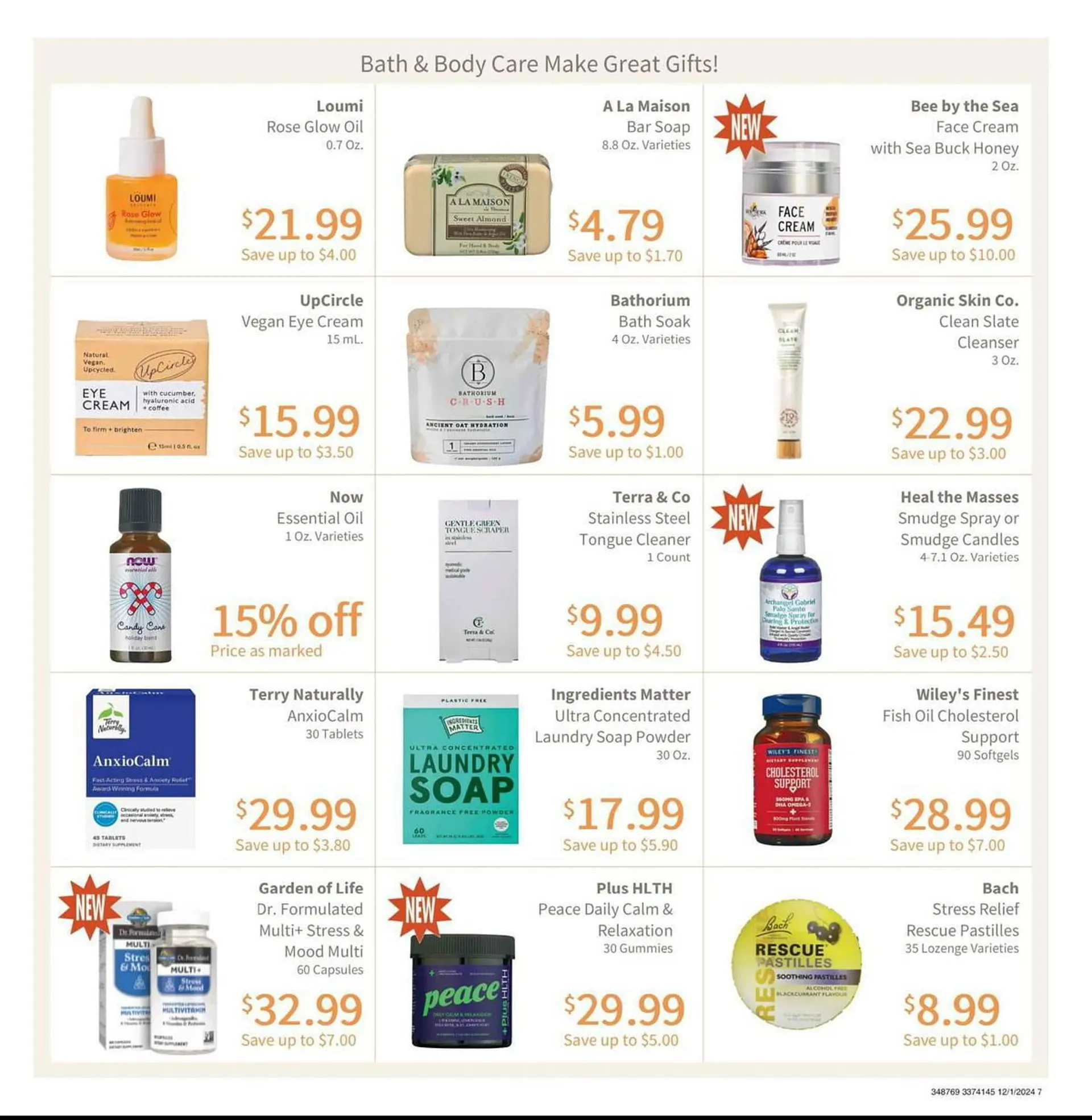 Weekly ad Akin's Natural Foods Weekly Ad from December 1 to December 31 2024 - Page 7