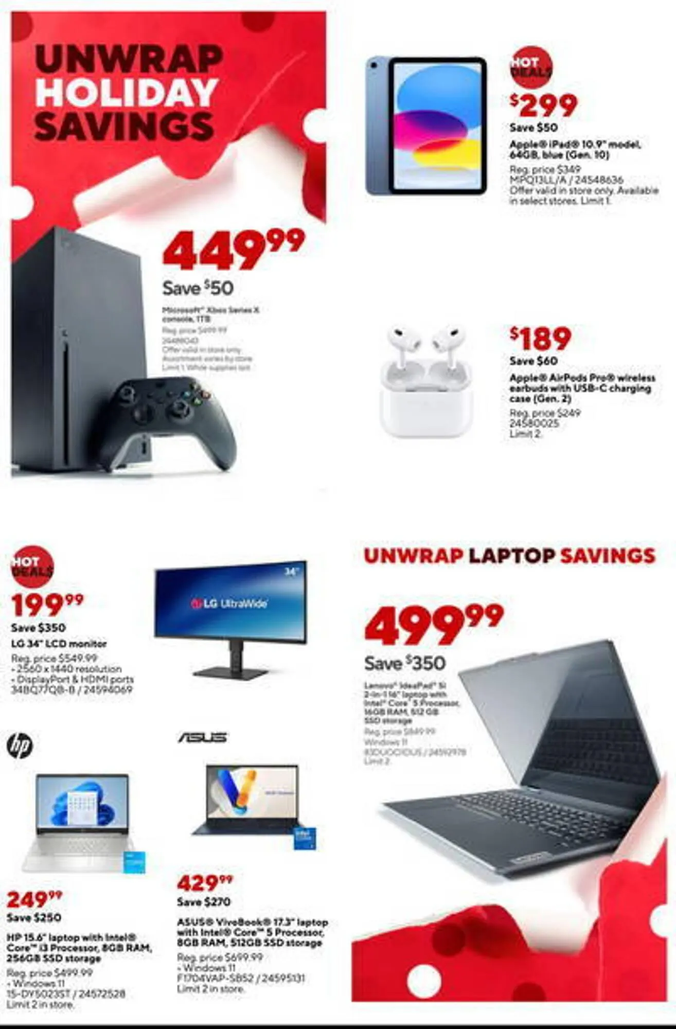 Weekly ad Staples Weekly Ad from November 10 to November 16 2024 - Page 2