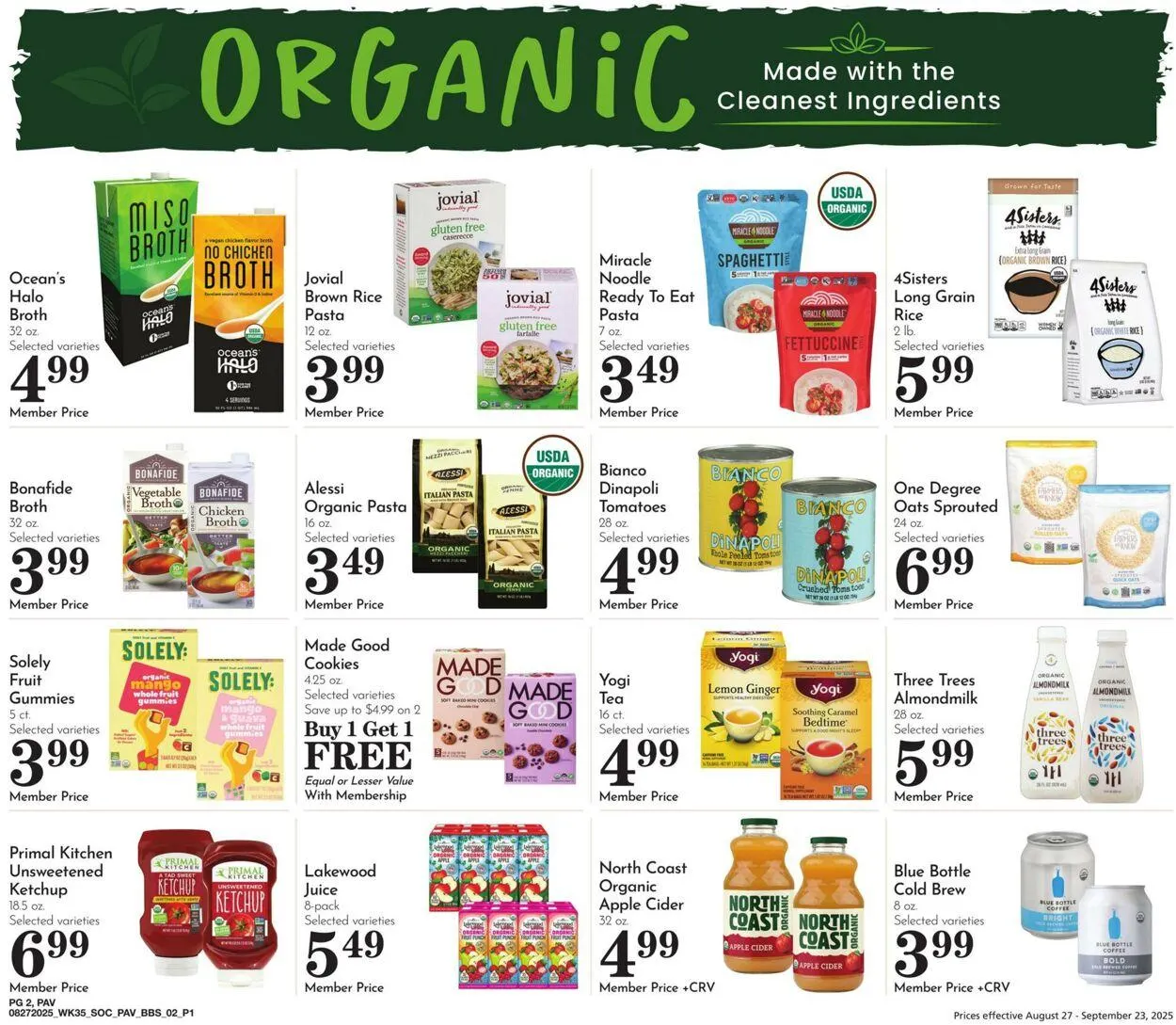 Weekly ad Pavilions from August 27 to September 23 2025 - Page 2