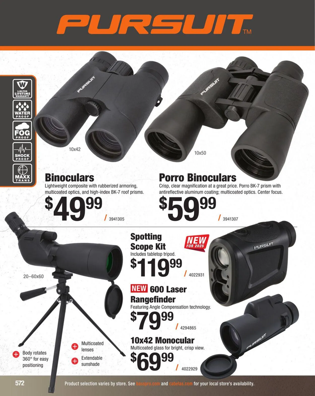 Weekly ad Bass Pro Current weekly ad from August 20 to September 3 2025 - Page 572