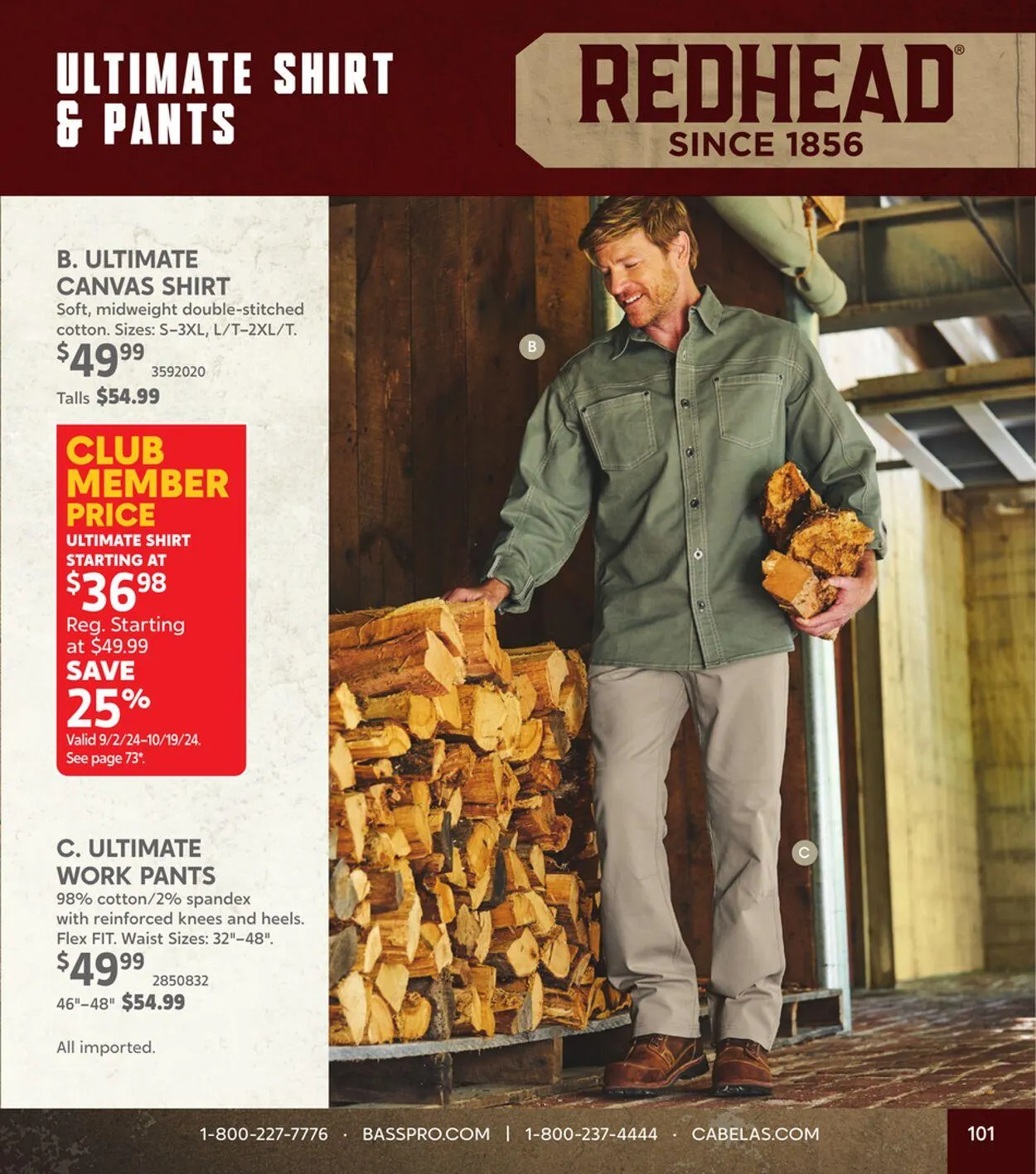 Weekly ad Bass Pro Current weekly ad from September 11 to September 25 2024 - Page 173