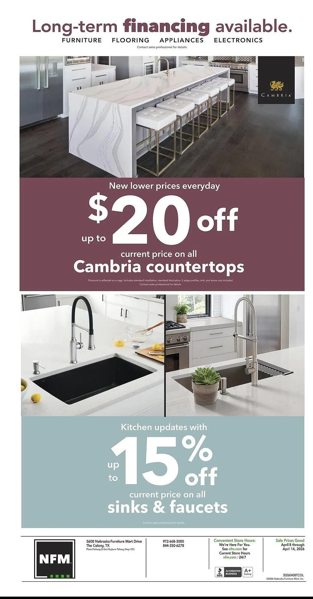 Weekly ad Nebraska Furniture Mart weekly ad from April 8 to April 14 2026 - Page 10