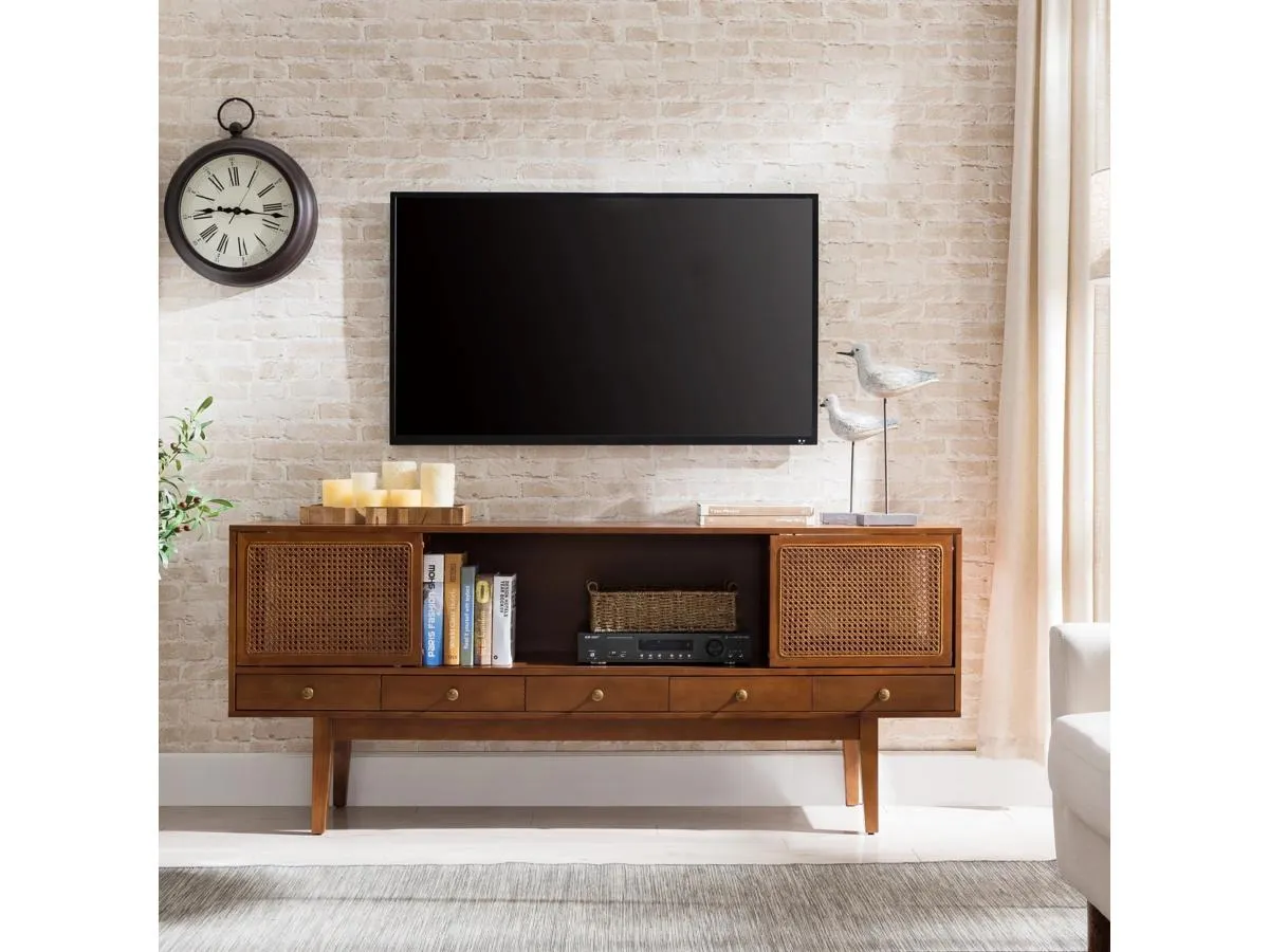 Southern Enterprises Furniture 70" Simms Media Center
