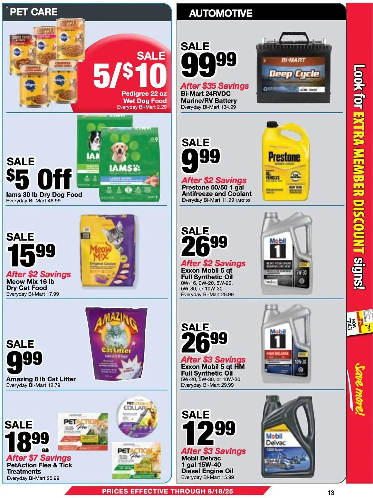 Weekly ad Bi-Mart Weekly Ad from July 29 to August 18 2025 - Page 13