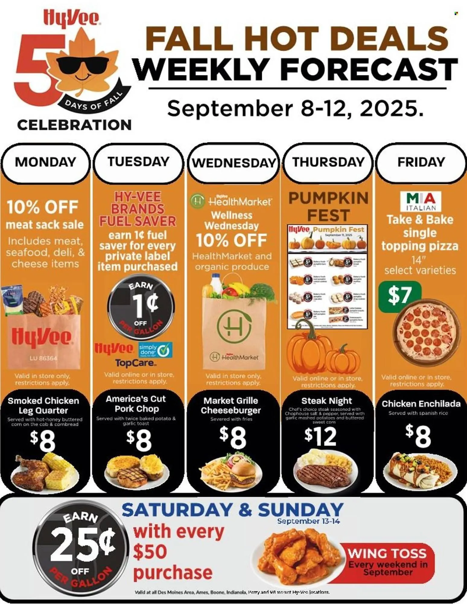 Weekly ad Hy-Vee weekly ad from September 8 to September 12 2025 - Page 1