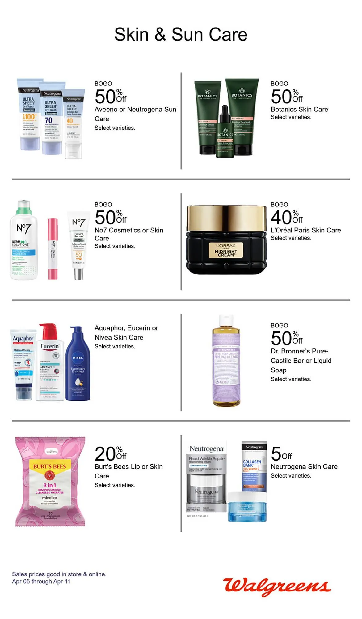 Weekly promotion Walgreens weekly ad spanning from April 5 to April 11 2026 - Page 26 for Catalogue 365