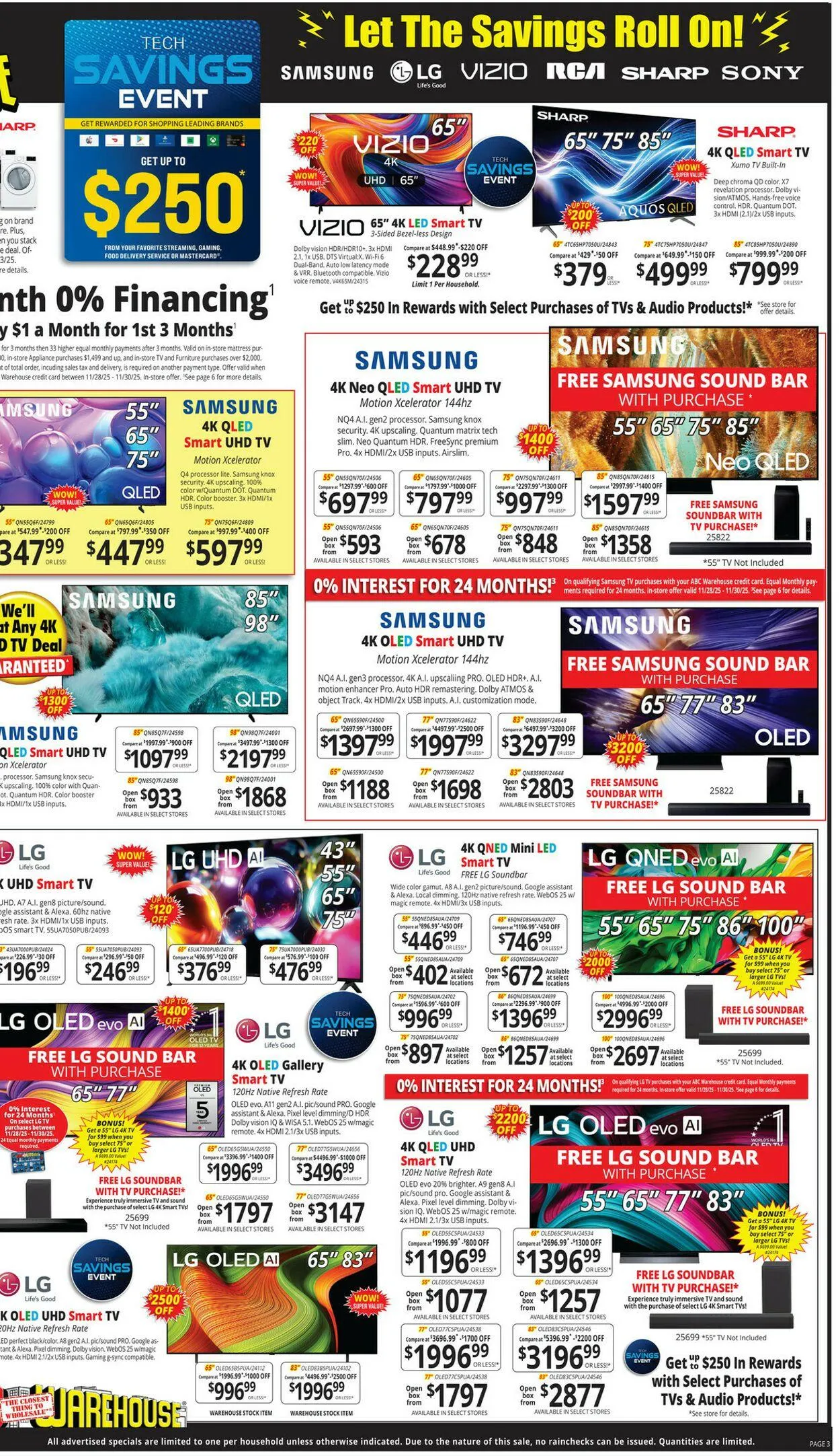 Weekly ad ABC Warehouse Current weekly ad from November 23 to November 29 2025 - Page 3