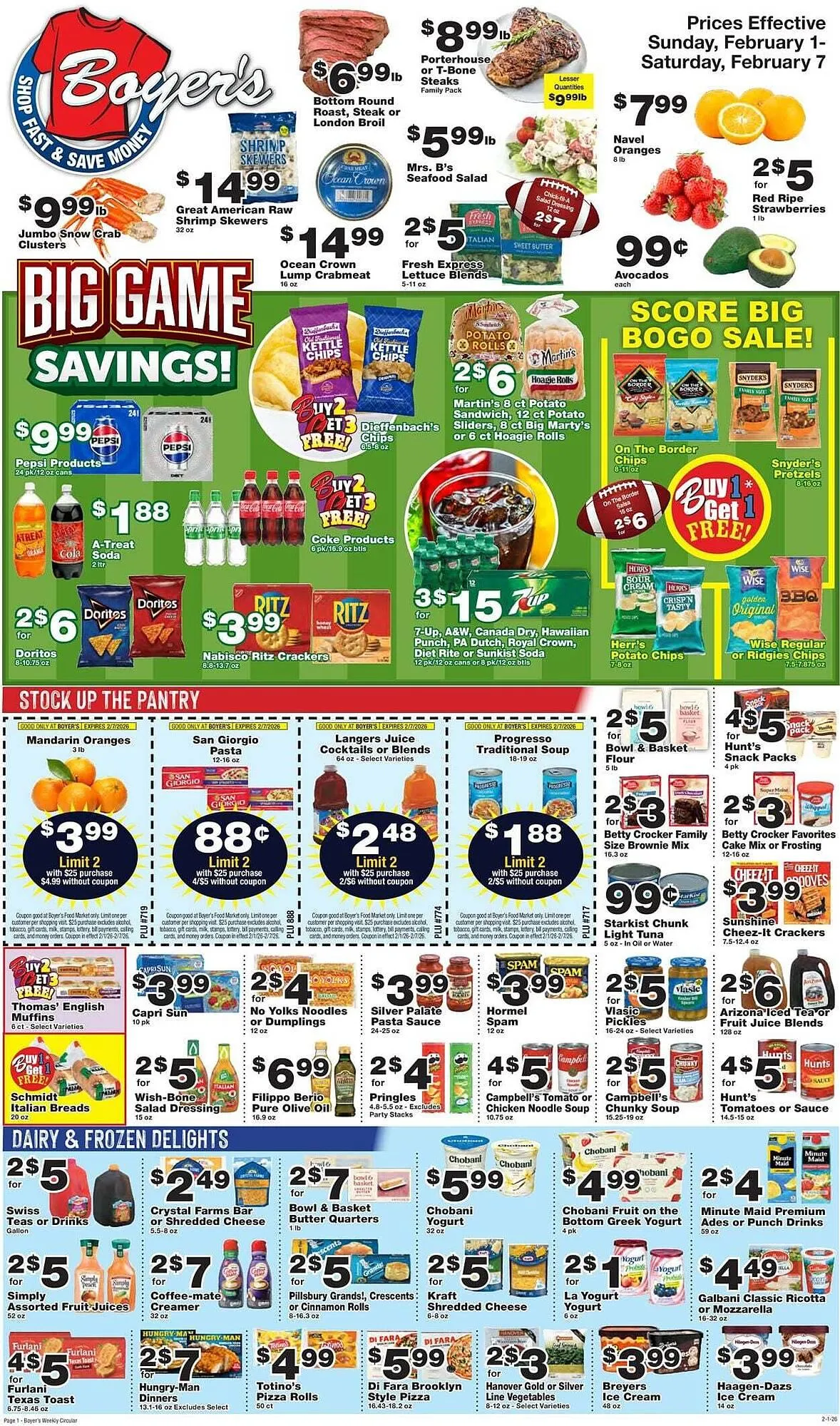 Boyers Food Markets weekly ad - 1