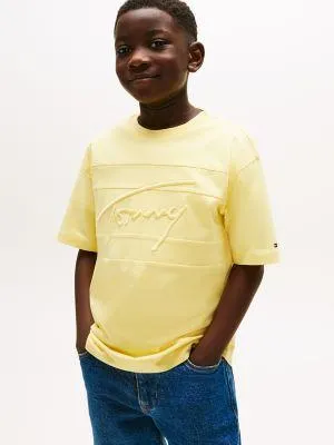 Kids' Embroidered Tommy Flag T-Shirt