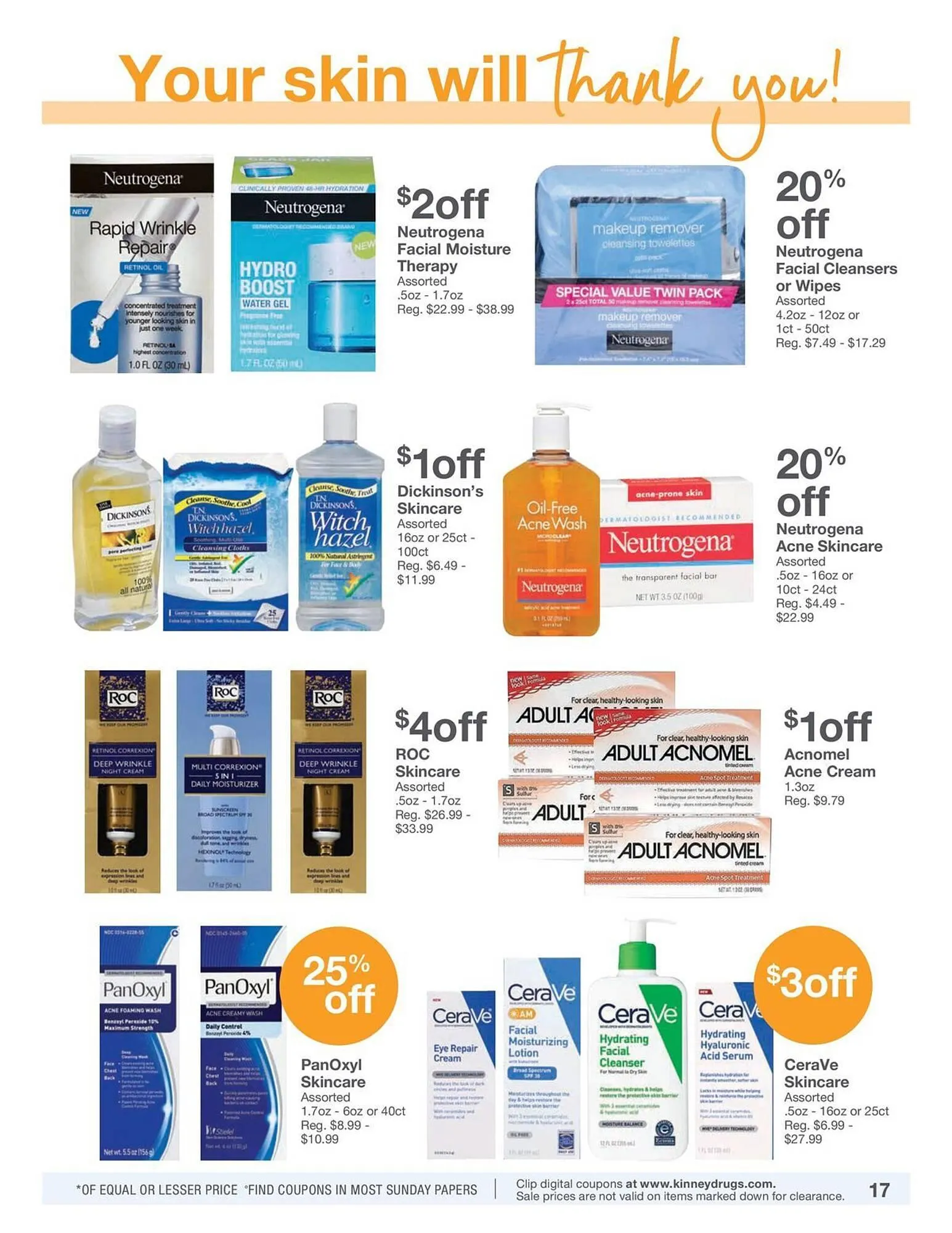 Weekly ad Kinney Drugs Weekly Ad from May 1 to May 31 2025 - Page 17