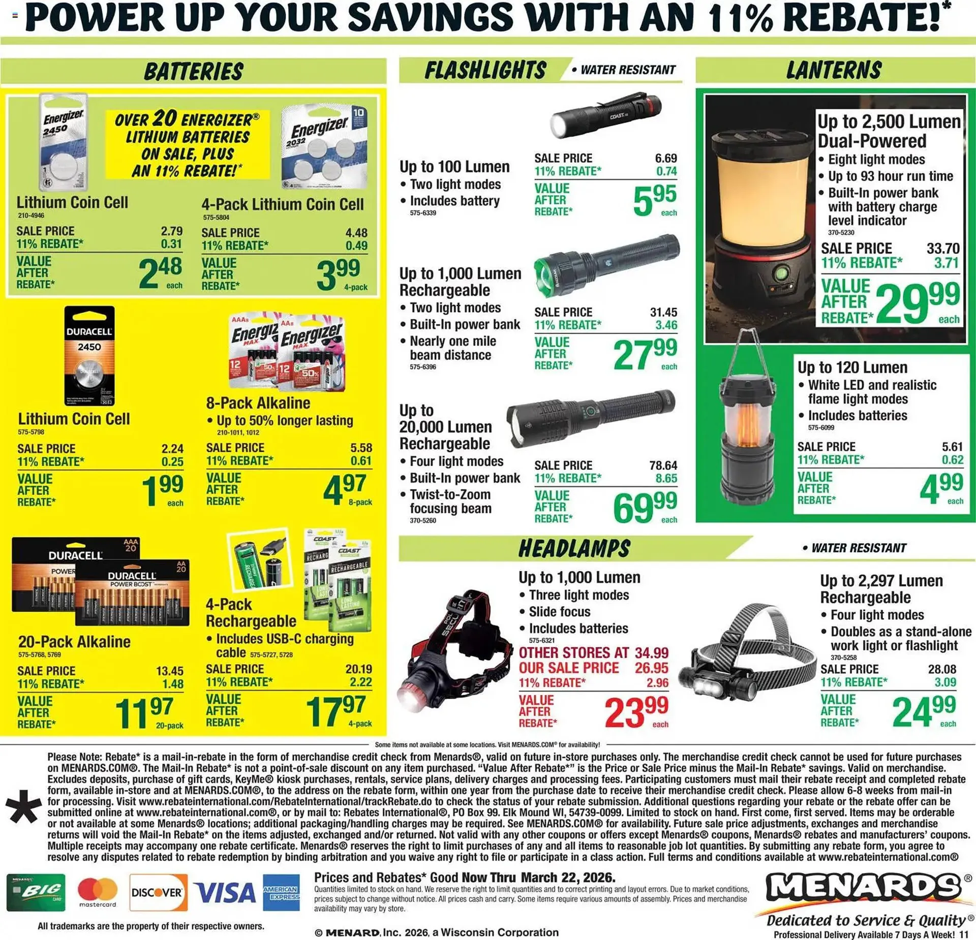 Weekly ad Menards weekly ad from March 11 to March 23 2026 - Page 17