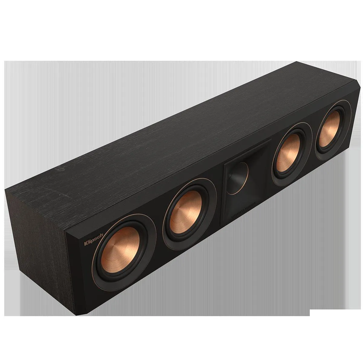 Klipsch RP-404C II Speaker: Enhanced Tweeter for Crystal-Clear Dialogue - Ebony
