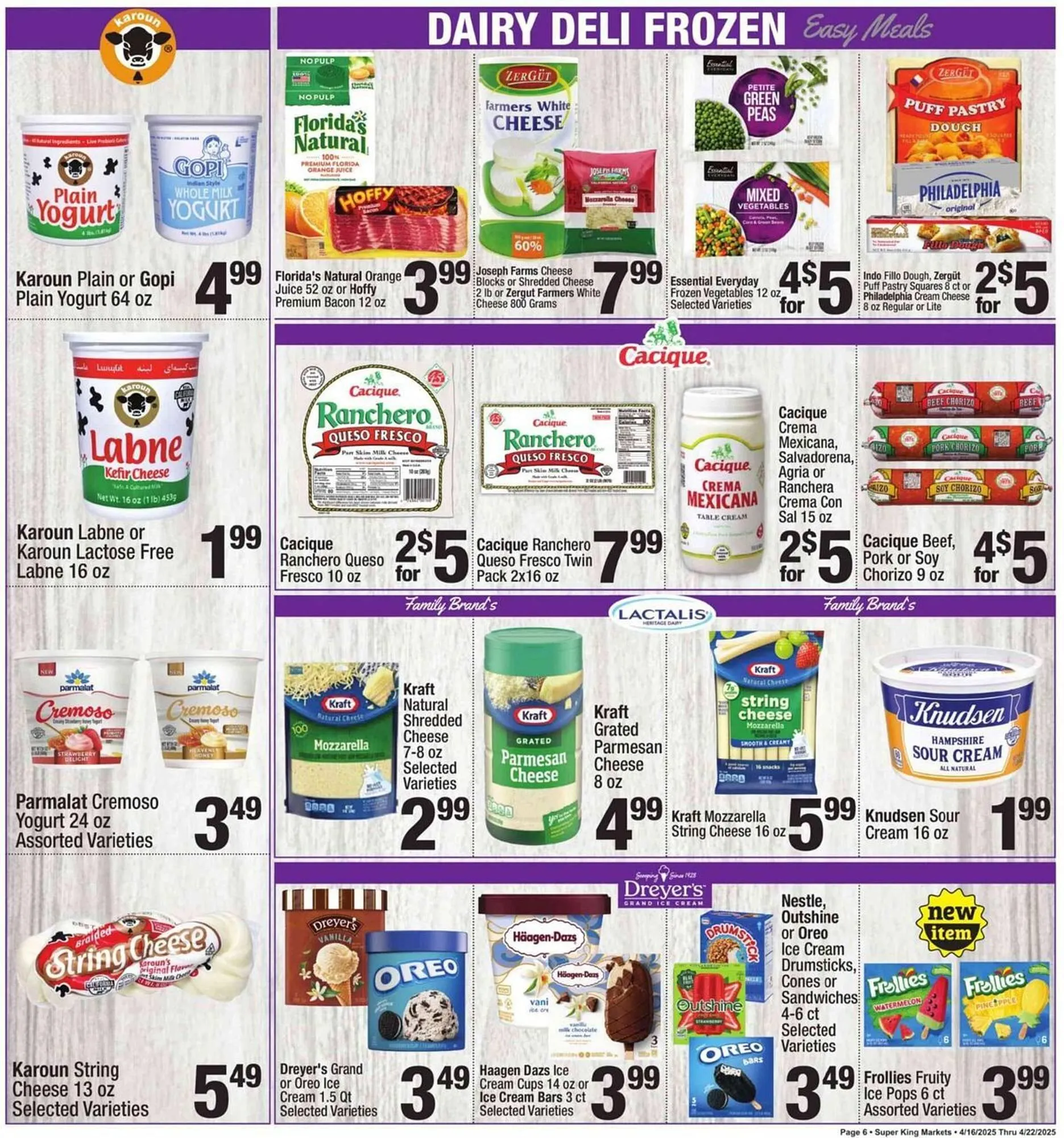 Weekly ad Super King Markets Weekly Ad from April 17 to April 22 2025 - Page 6