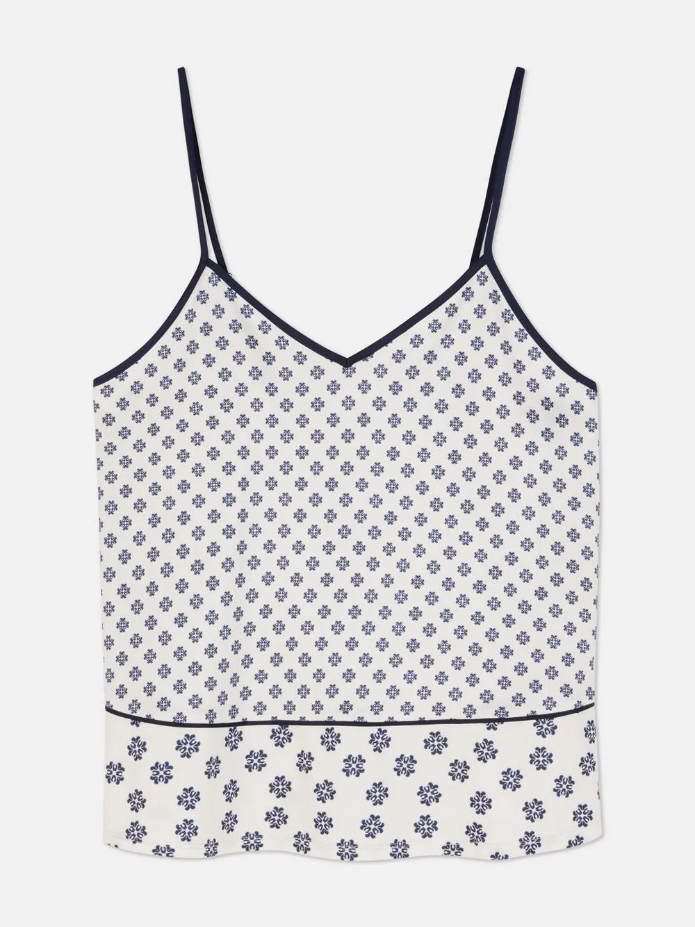 Trägertop mit geometrischem Print