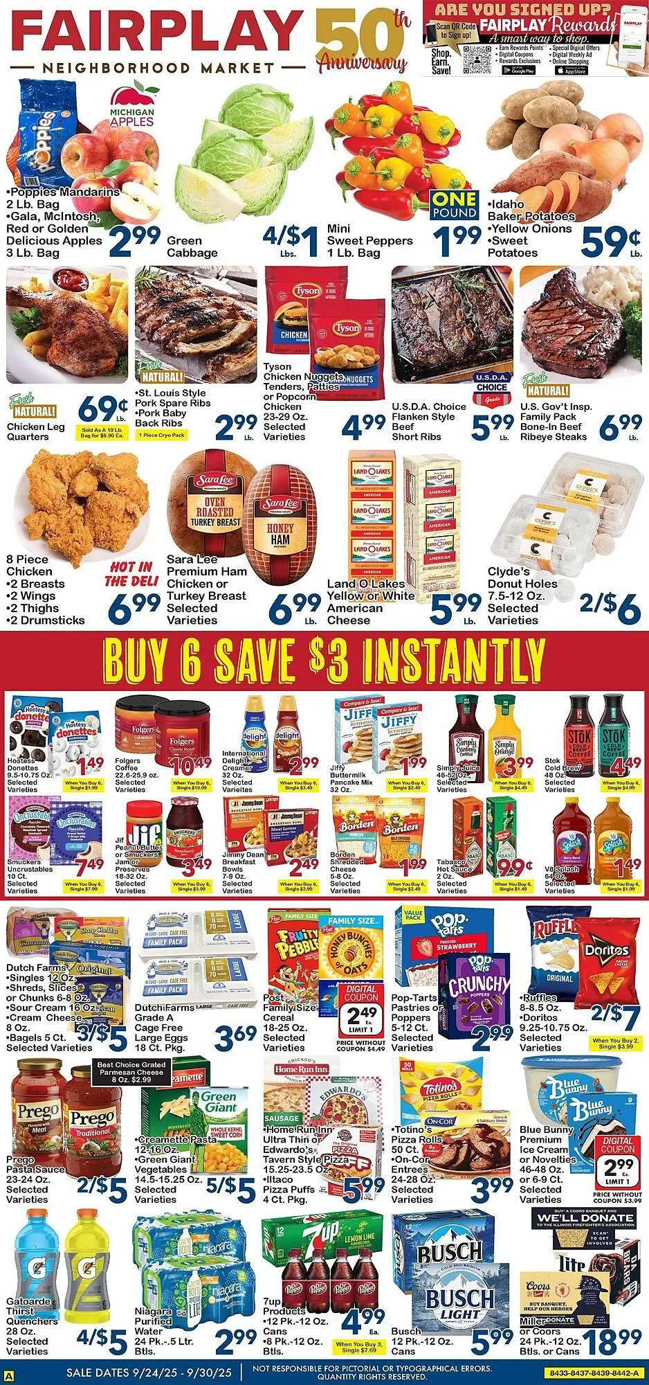 Weekly ad Fairplay weekly ad from September 24 to September 30 2025 - Page 1