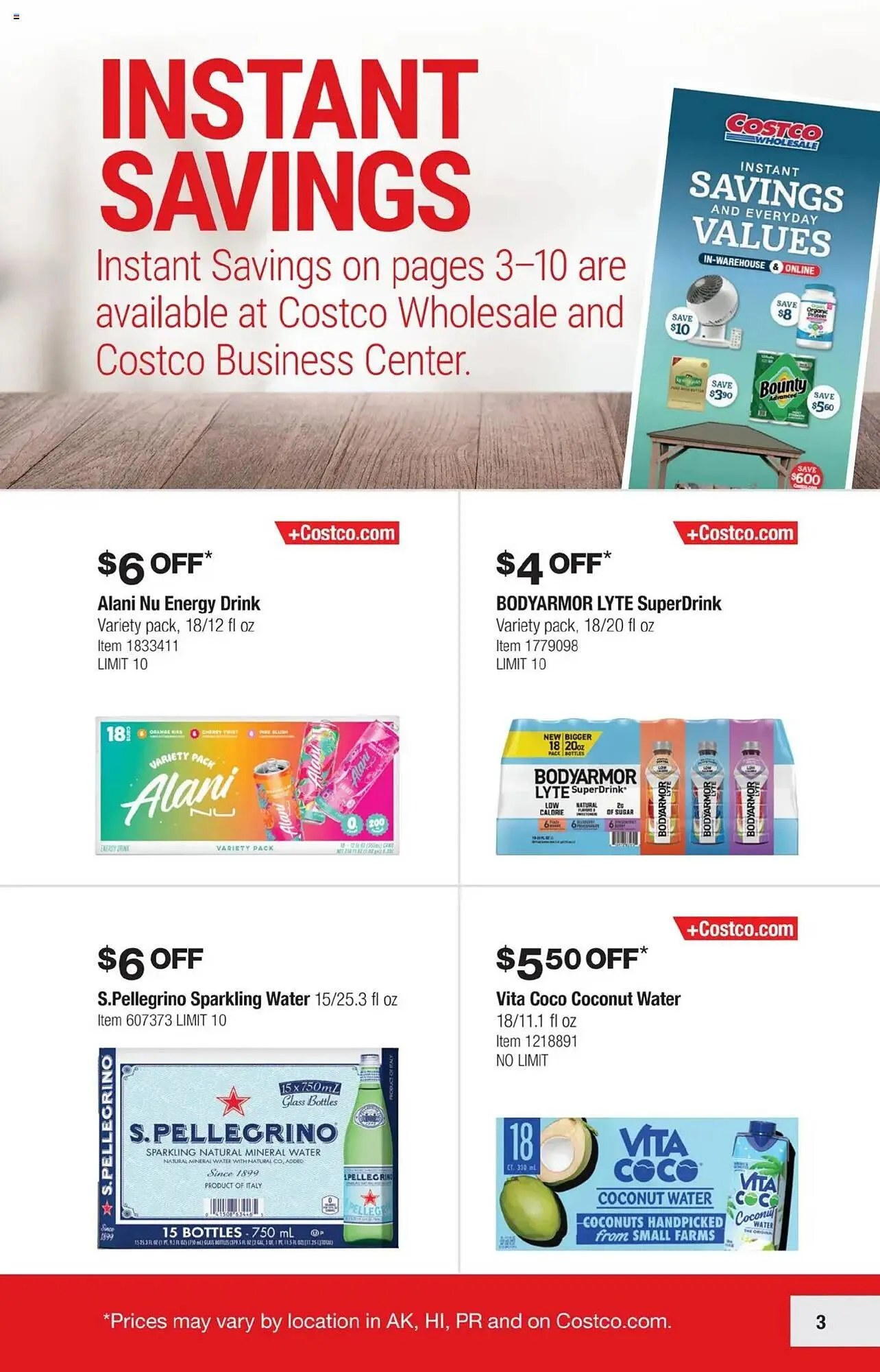 Catálogo de Costco Weekly Ad 9 de abril al 4 de mayo 2025 - Página 3
